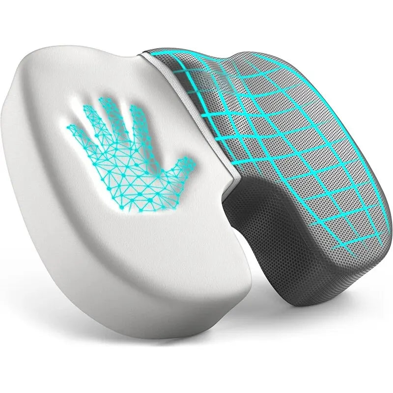 Ergonomic Memory Foam Seat Cushion – Pressure Relief Pad for Office, Hemorrhoid & Long Sitting Comfort