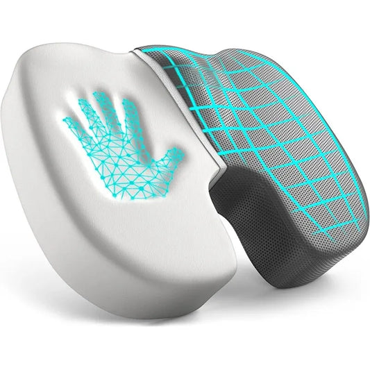 Ergonomic Memory Foam Seat Cushion – Pressure Relief Pad for Office, Hemorrhoid & Long Sitting Comfort