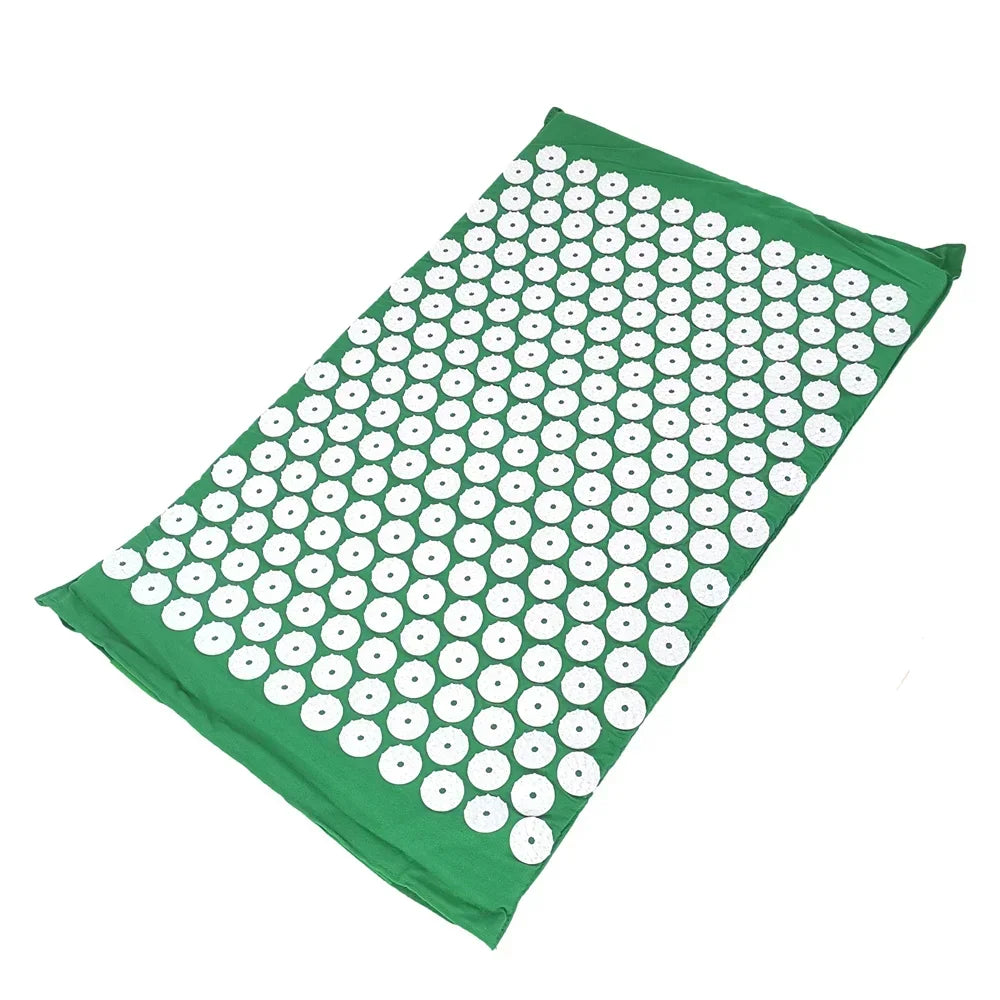 Acupressure Mat & Pillow Set – Back, Neck & Stress Relief Kit