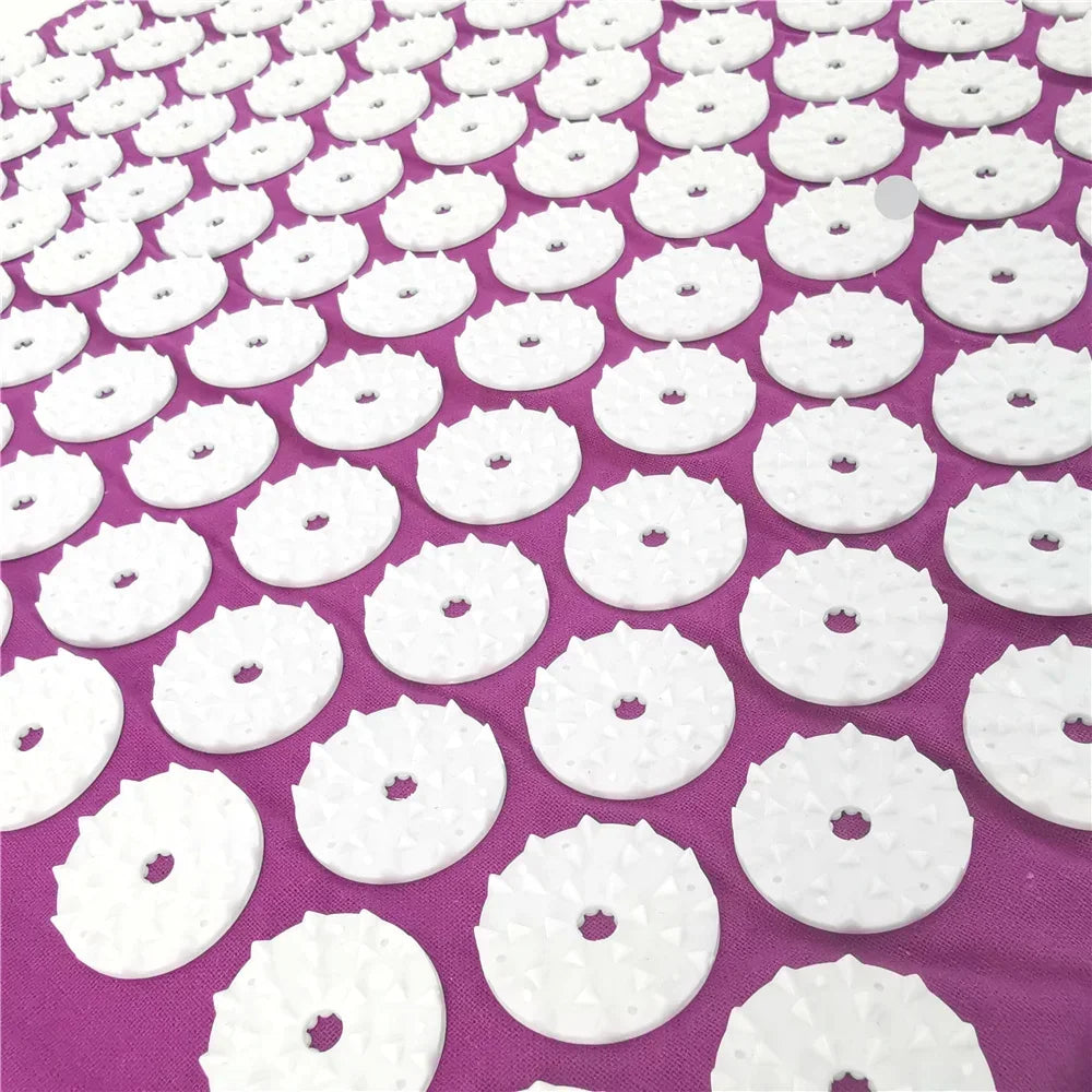 Acupressure Mat & Pillow Set – Back, Neck & Stress Relief Kit