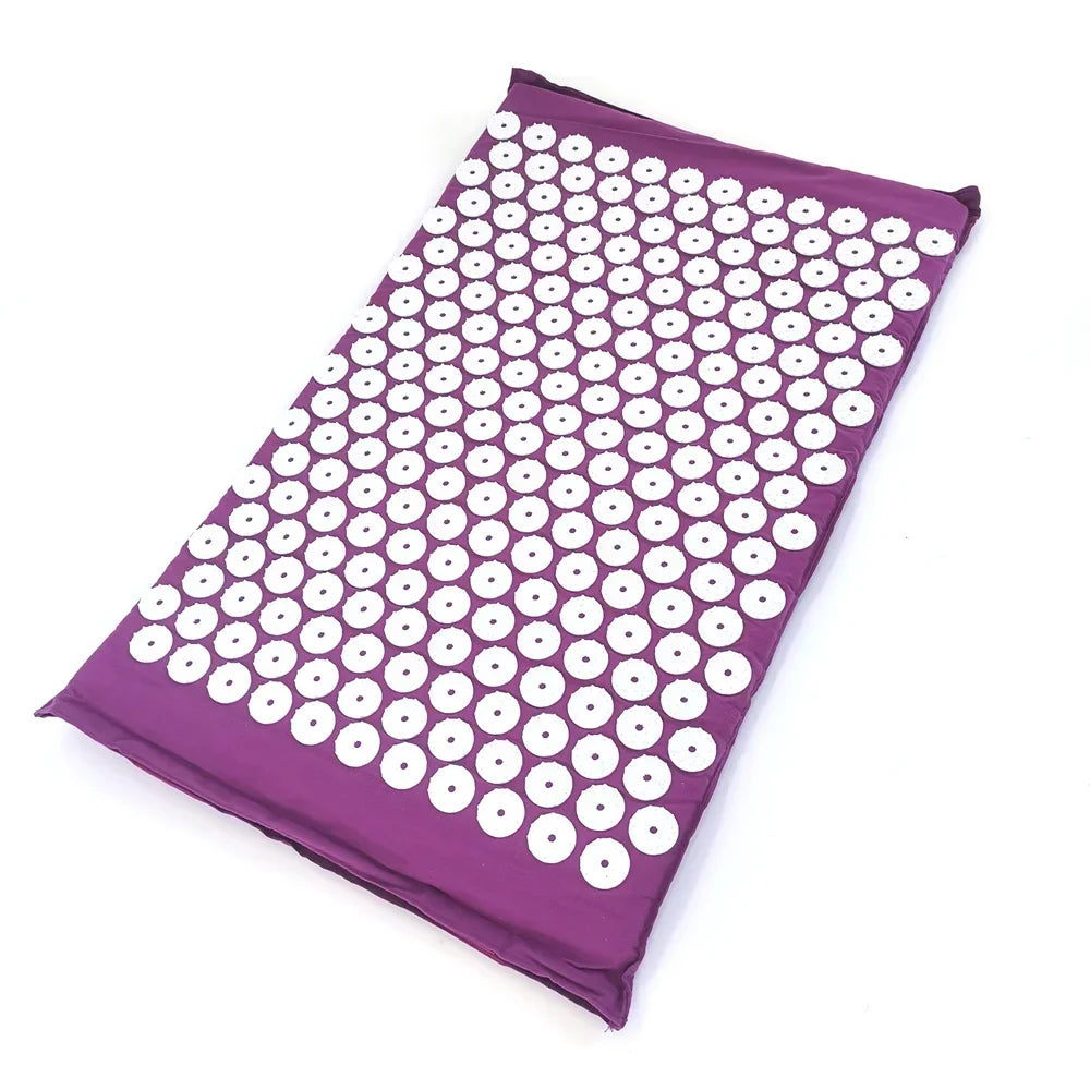 Acupressure Mat & Pillow Set – Back, Neck & Stress Relief Kit