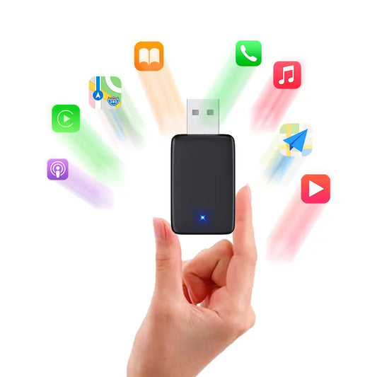 Wireless CarPlay & Android Auto Adapter – 2-in-1