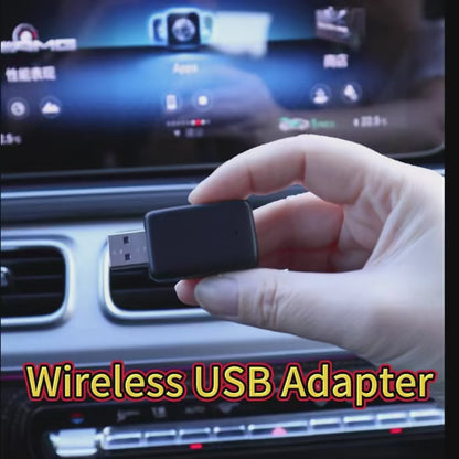 Wireless CarPlay & Android Auto Adapter – 2-in-1